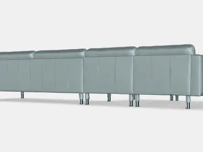 LANDSKRONA 5-seat sofa 1 Low-poly 3D model