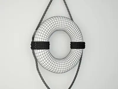 Life Ring Ohio Wholesale Inc 3D model