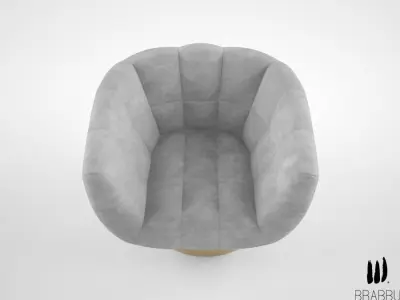 Brabbu Essex armchair 3D model