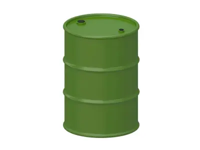 Barrel Green 3D model