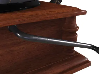 gramophone 3D model