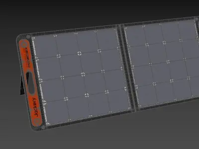 Jackery Portable Solar Panel 3D model