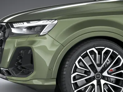 Audi SQ7 2025 3D model