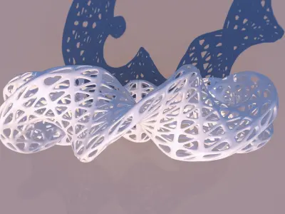 0111 - Organic Shape 3D model