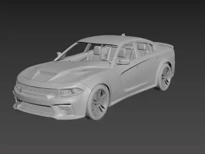 Dodge Charger SRT 2021 3D print model