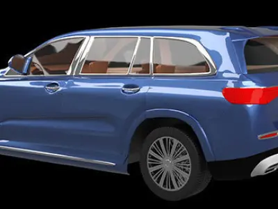 Car suv 3D model
