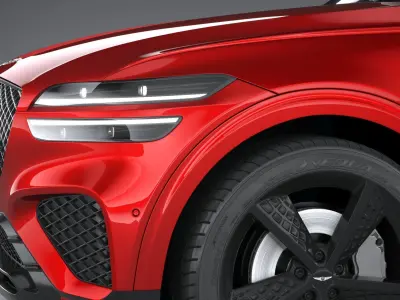 Genesis GV70 Sport 2020 3D model
