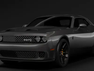 Dodge Challenger SRT Hellcat 2020 3D model