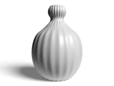 Decorative Jar for Living Room or Kitchen Decor 3D Model 3D model