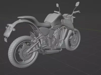 3D Bike model for print Free 3D model