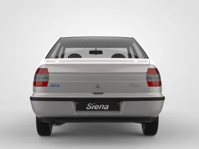 Fiat Siena 1996 - 2002 3D model