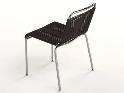 Coro Jubeae Armless Chair 3D model