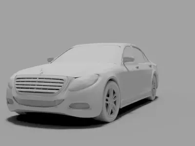 Mercedes s class maybach  3D model