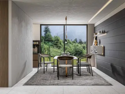 Kitchen fully parametric  Resizable manufacturable  0015 3D model