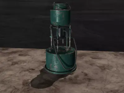 Old Lamp Free 3D model purchase