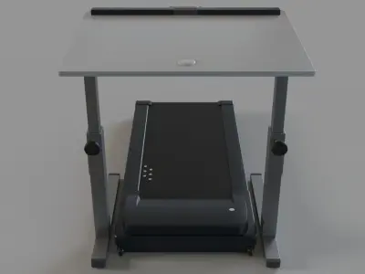 LifeSpan Fitness TR800-DT7 Treadmill Desk 3D model