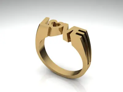 Ring Women love 3D print model