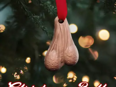 Christmas balls 3D print model