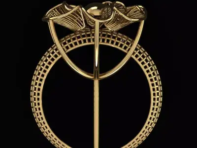 Turkish Ring 3D print model