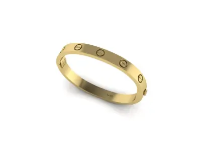  Bracelet Love Size 17 3D print model