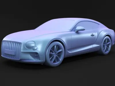 British sport car 3D model