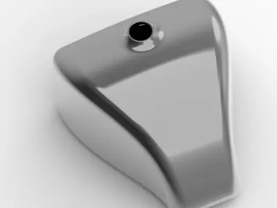 Stylish Motorcycle Fuel Tank 3D print model