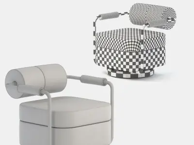 MezzoCollection Anderson Armchair 3D model