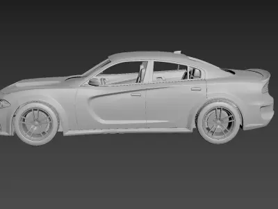 Dodge Charger SRT 2020  3D print model