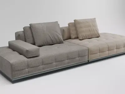 Sofa Corona Renderer Free 3D model