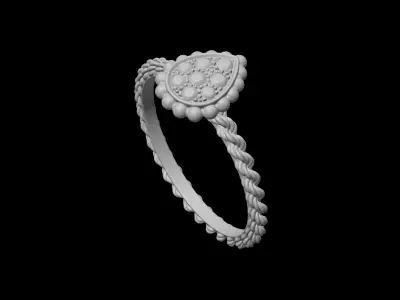 BOUCHERON - SERPENT BOHEME - XS MOTIF 3D print model