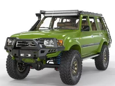 Generic Land Cruiser Serie 80 1997 Off Road Edition  3D model