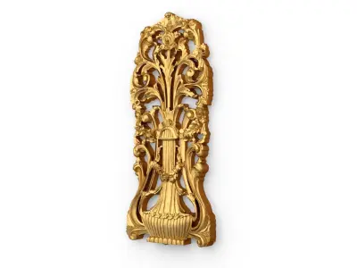 Classic decor ornament 313 3D model