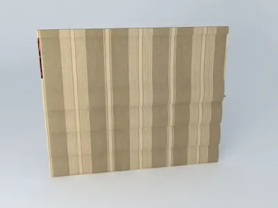 Roman shade Free 3D model