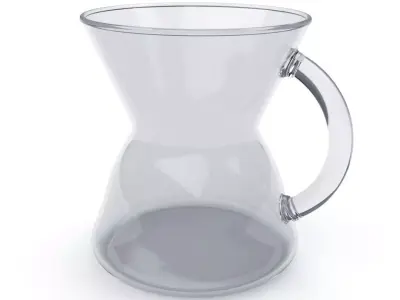 CHEMEX Glass Mug Free 3D model