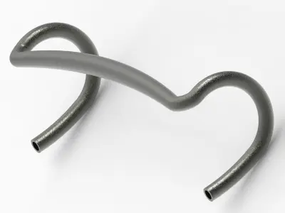 Sports Road Bike Handlebar 3D print model