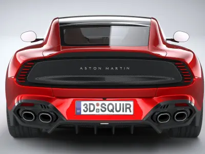 Aston Martin Vanquish 2025 3D model