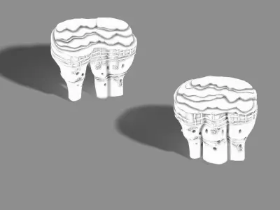 Stone Zhenmo Cave - Shitai 01 3D model