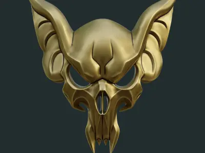 Home Decor Bat Skull Stand Marvel Rivals Adam Warlock 3D print model