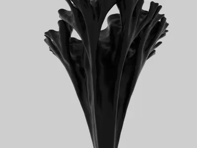 Abstract Coral Formation 3D model