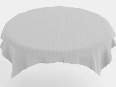 -Tablecloth V4- 3D model