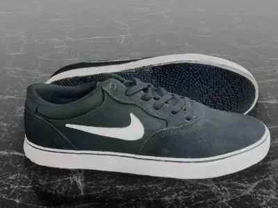 NIKE CHRON 2 SB 3D SHOES 3D model