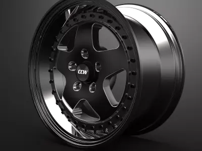 CCW 5 Classic Low-poly 3D model