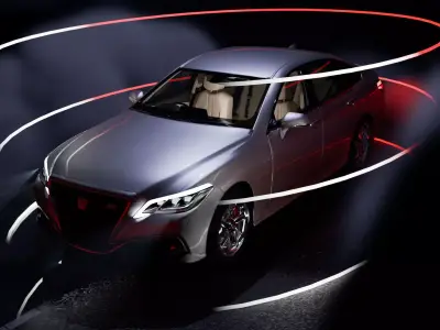 Toyota Crown RS S220 3D model