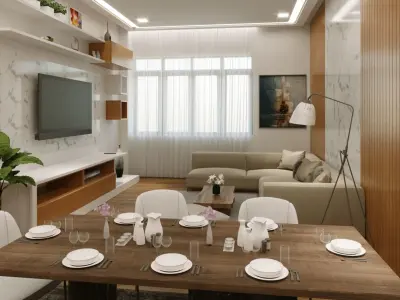 3ds Max and Corona Renderer 3D model Free low-poly 3D model