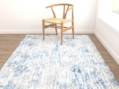 Rugs No 1022 Low-poly 3D model