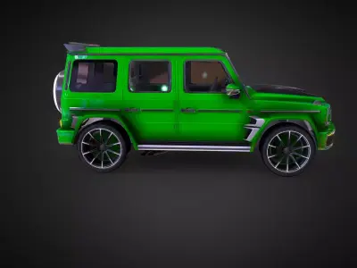 AMG Mercedes G wagon 2023 modified  3D print model