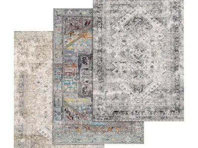 Rug Set 1431 3D model