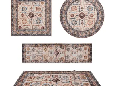 Rugs No 383 Low-poly 3D model