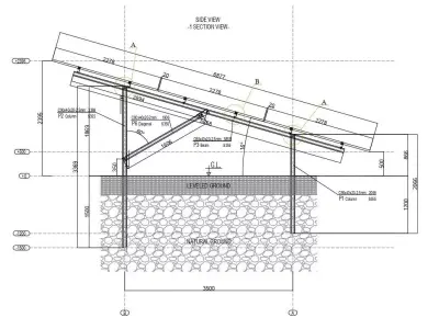 235 kWp Solar Project Type 17 3D model
