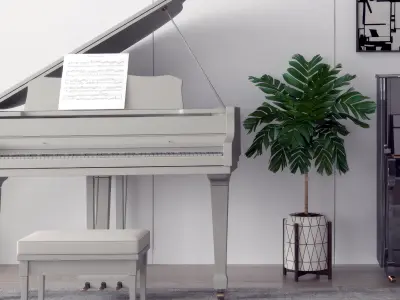 monomer equipment piano decoration Equipment 3D model